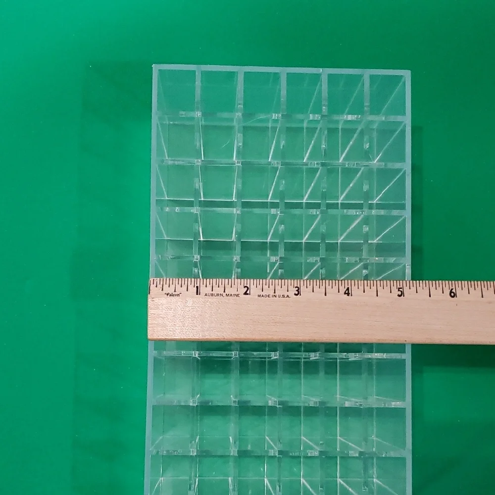 Clear Organizer with 60 Compartments for Easy Storage
